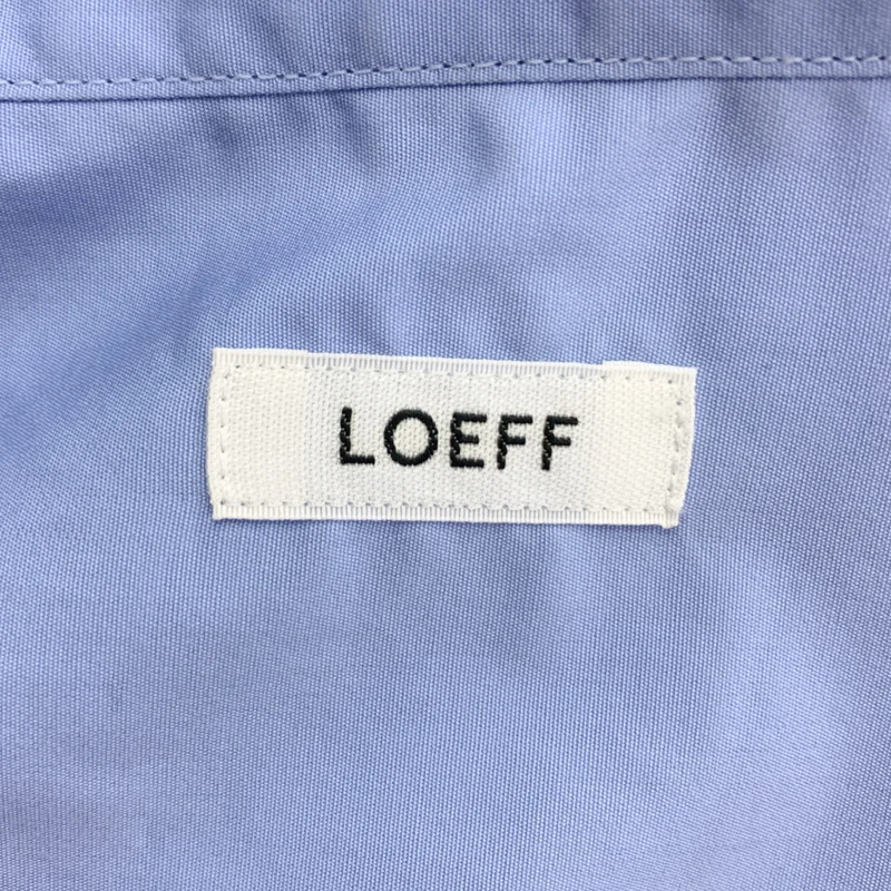 LOEFF / ロエフ | コットン 半袖シャツ |