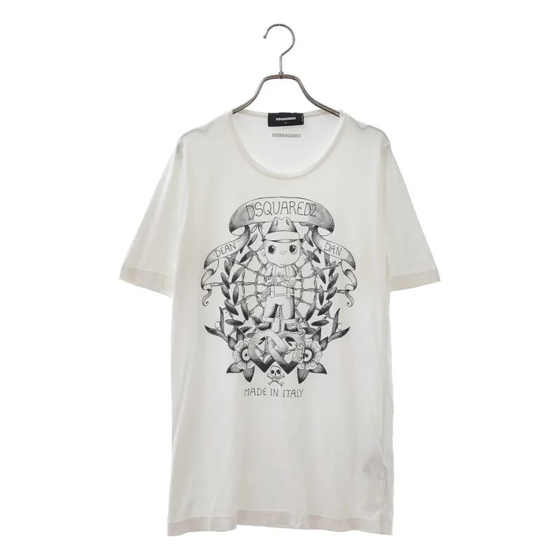 DSQUARED2 / ディースクエアード | ポップアート プリントTシャツ | L | レディース