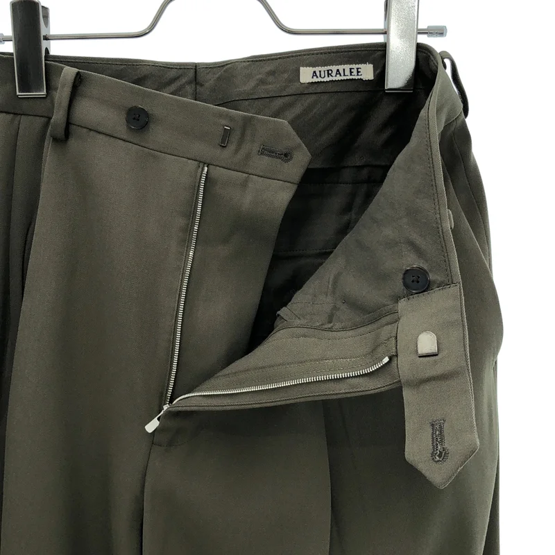 AURALEE / オーラリー | 2026SS | Light Wool Max Gabardine Two-Tuck Slacks 2タック スラックス | 3 | メンズ