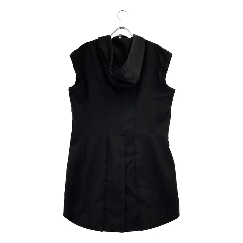 BLACK COMME des GARCONS / ブラックコムデギャルソン | 2012SS | ウール フーデッド ベスト | L | メンズ