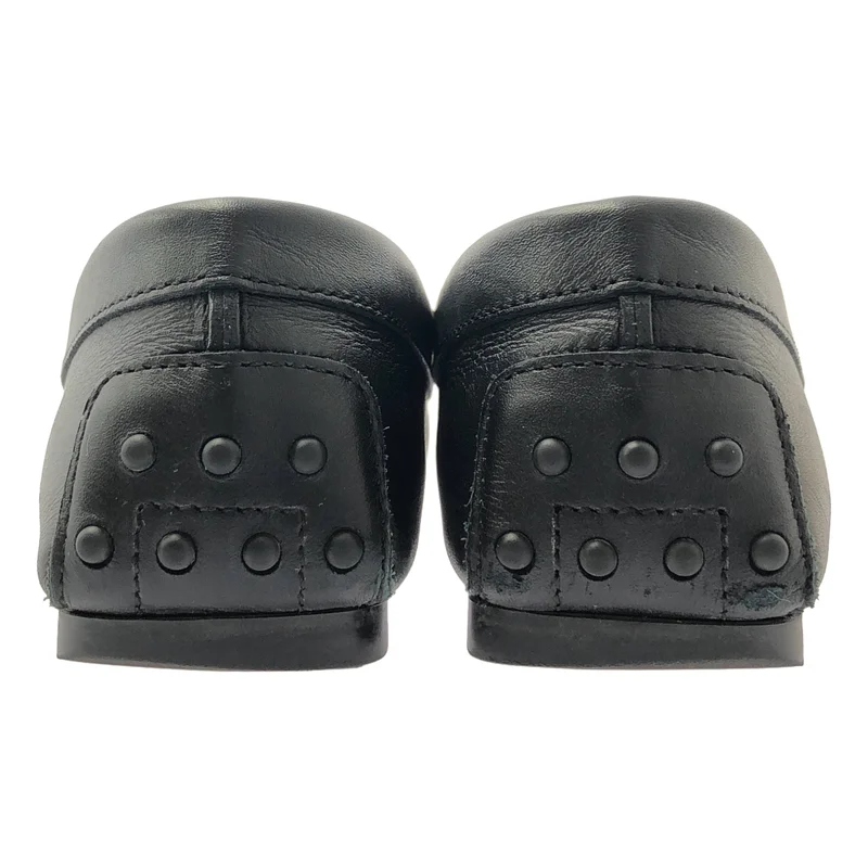 TOD'S / トッズ | ダブルT レザー ローファー | 35.5 | レディース
