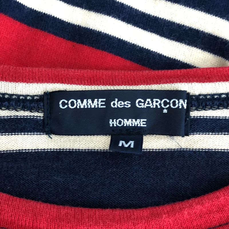 COMME des GARCONS HOMME / コムデギャルソンオム | 2004SS | コットン ボーダー Tシャツ | M | メンズ