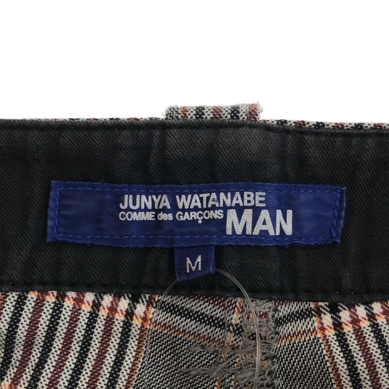 JUNYAWATANABE COMMEdesGARCONS MAN / ジュンヤワタナベマン | 2004SS | チェック パンツ WM-P040 | M | メンズ