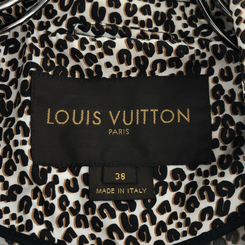 Louis Vuitton / ルイヴィトン | レオパード 総柄 トレンチコート | 38 | レディース