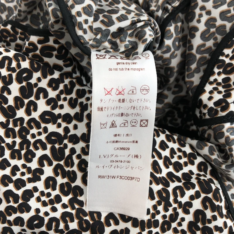 Louis Vuitton / ルイヴィトン | レオパード 総柄 トレンチコート | 38 | レディース