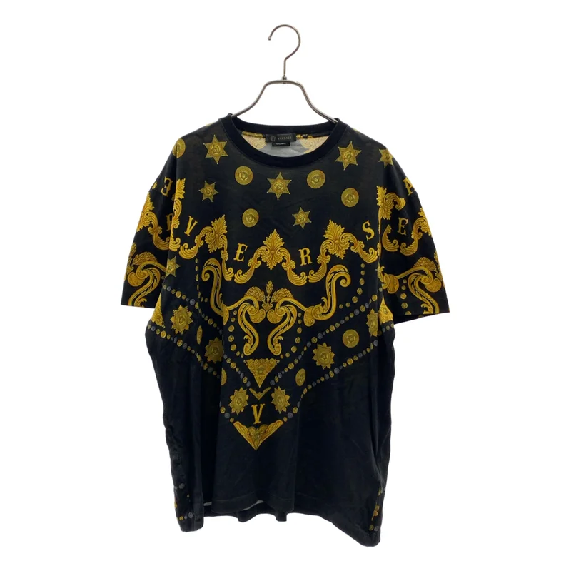 VERSACE / ヴェルサーチ | バロック プリント Tシャツ | 2XL | メンズ