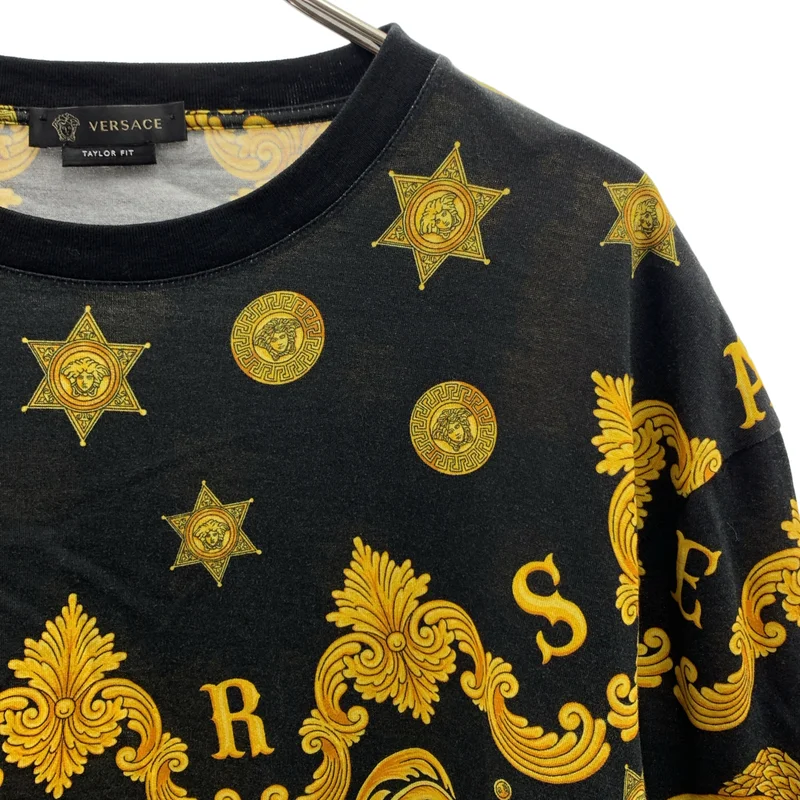 VERSACE / ヴェルサーチ | バロック プリント Tシャツ | 2XL | メンズ