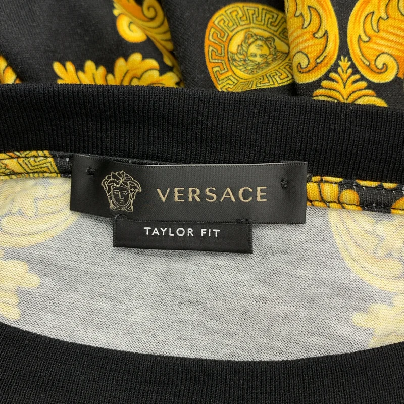 VERSACE / ヴェルサーチ | バロック プリント Tシャツ | 2XL | メンズ
