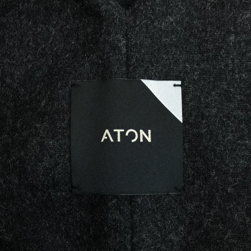 ATON / エイトン | ウールメルトン ジャンパースカート ワンピース | 02 | レディース