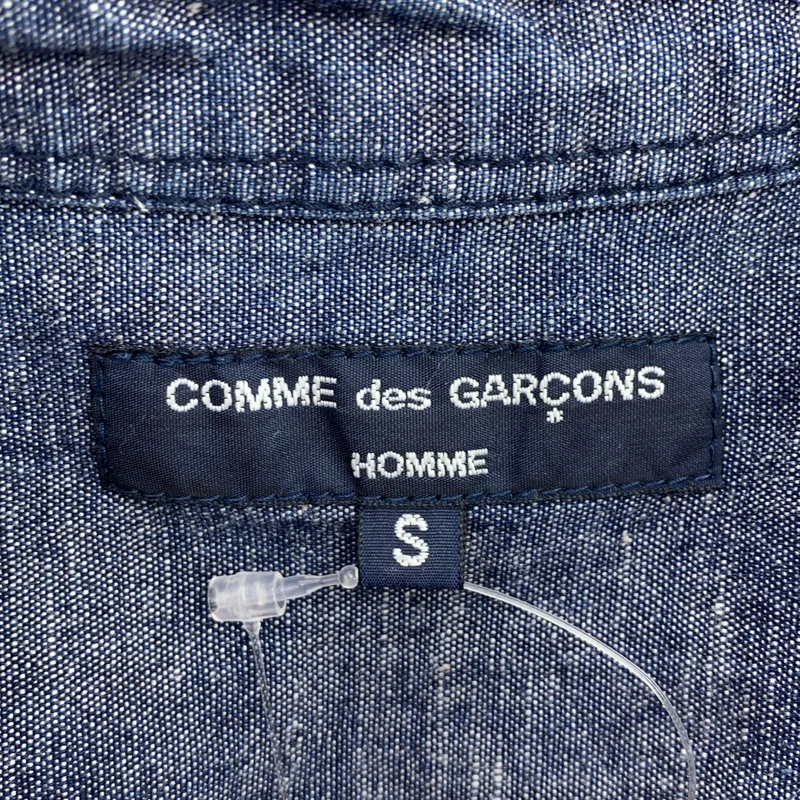 COMME des GARCONS HOMME / コムデギャルソンオム | 2008AW | 異素材 切替 チェック シャツ | S | メンズ