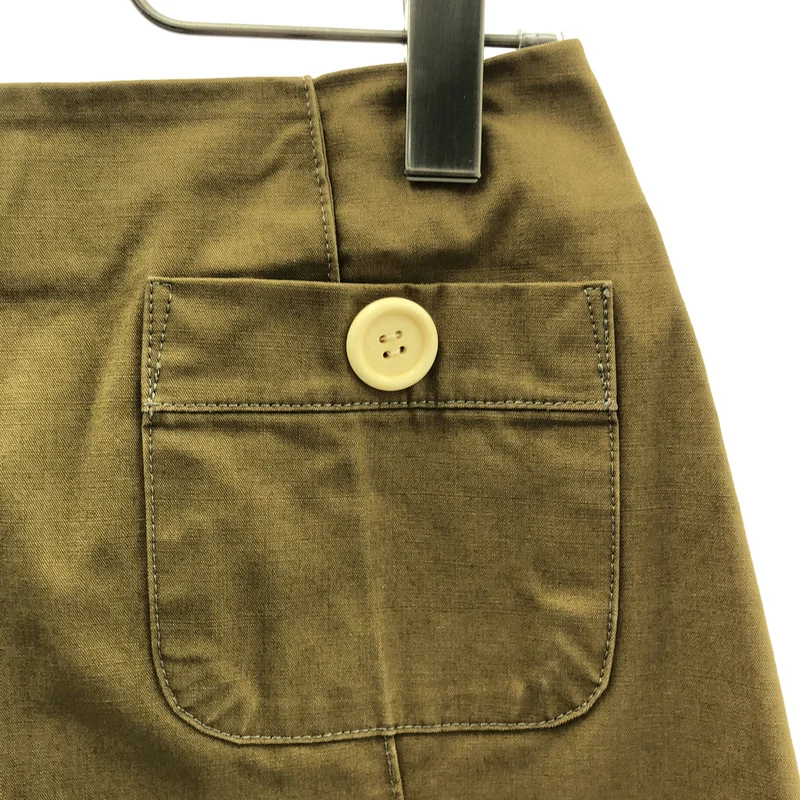 J&M DAVIDSON / ジェイアンドエムデヴィッドソン | ロゴボタン バックジップ スカート |