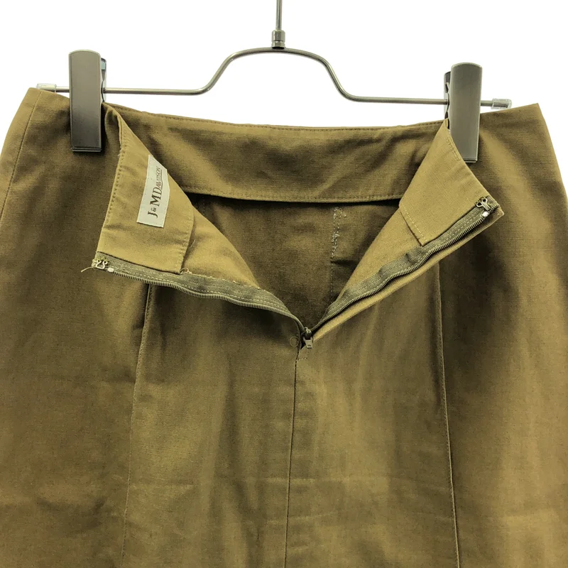 J&M DAVIDSON / ジェイアンドエムデヴィッドソン | ロゴボタン バックジップ スカート |