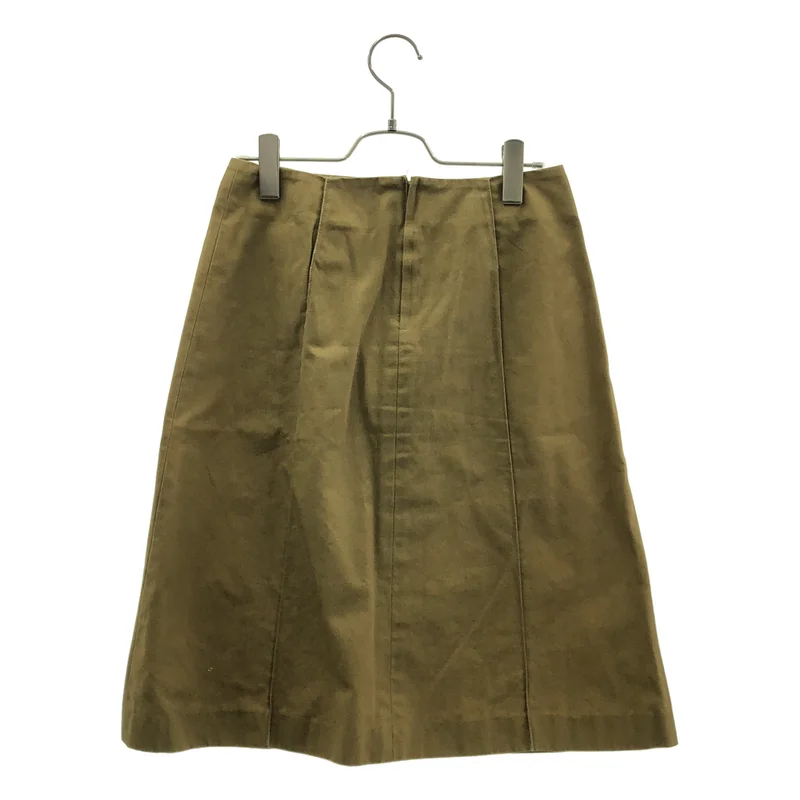 J&M DAVIDSON / ジェイアンドエムデヴィッドソン | ロゴボタン バックジップ スカート |