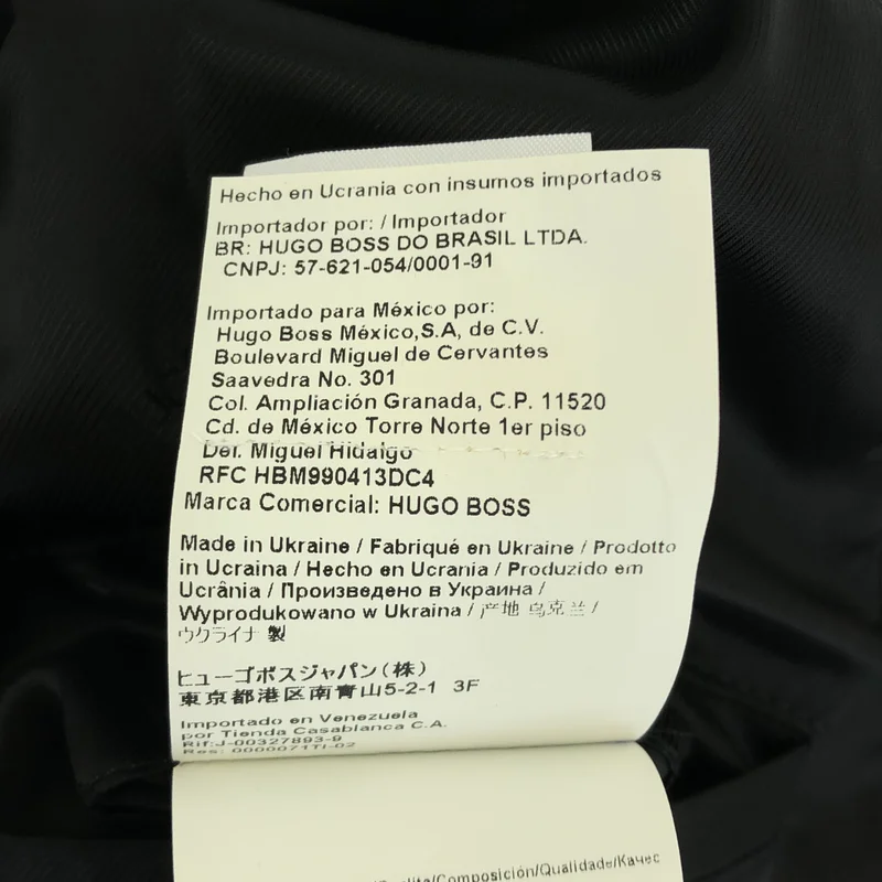 HUGO BOSS / ヒューゴボス | コットン混 テーラードジャケット | 48 | メンズ