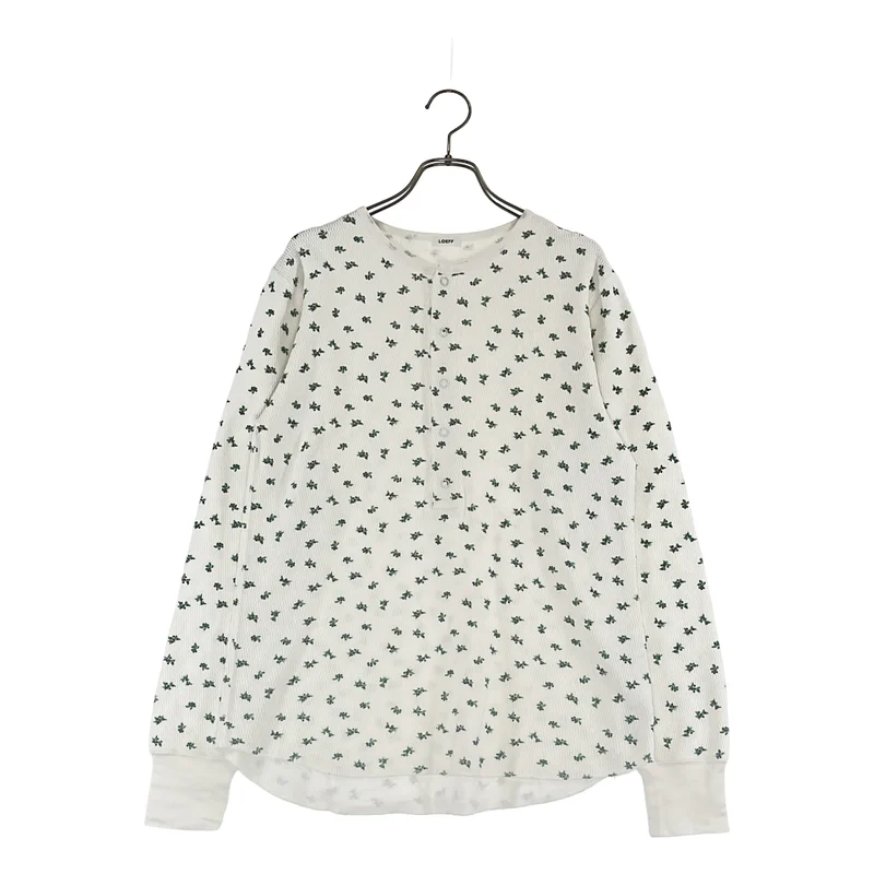 LOEFF / ロエフ | サーマル ヘンリーネック カットソー | F | レディース