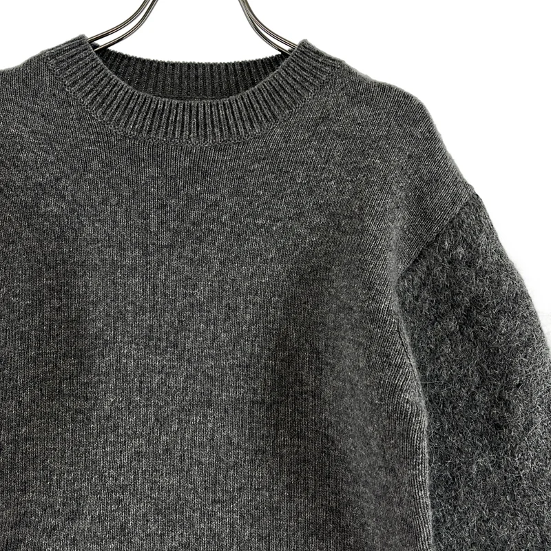 JIL SANDER / ジルサンダー | 2022AW | ウール カシミヤ リラックスフィット ニット | 32 | レディース