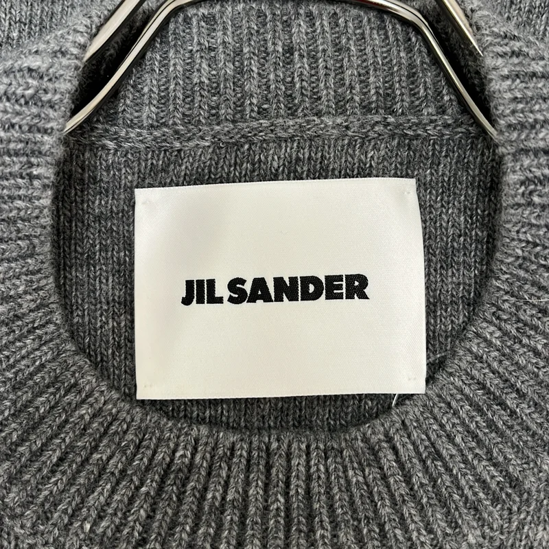 JIL SANDER / ジルサンダー | 2022AW | ウール カシミヤ リラックスフィット ニット | 32 | レディース