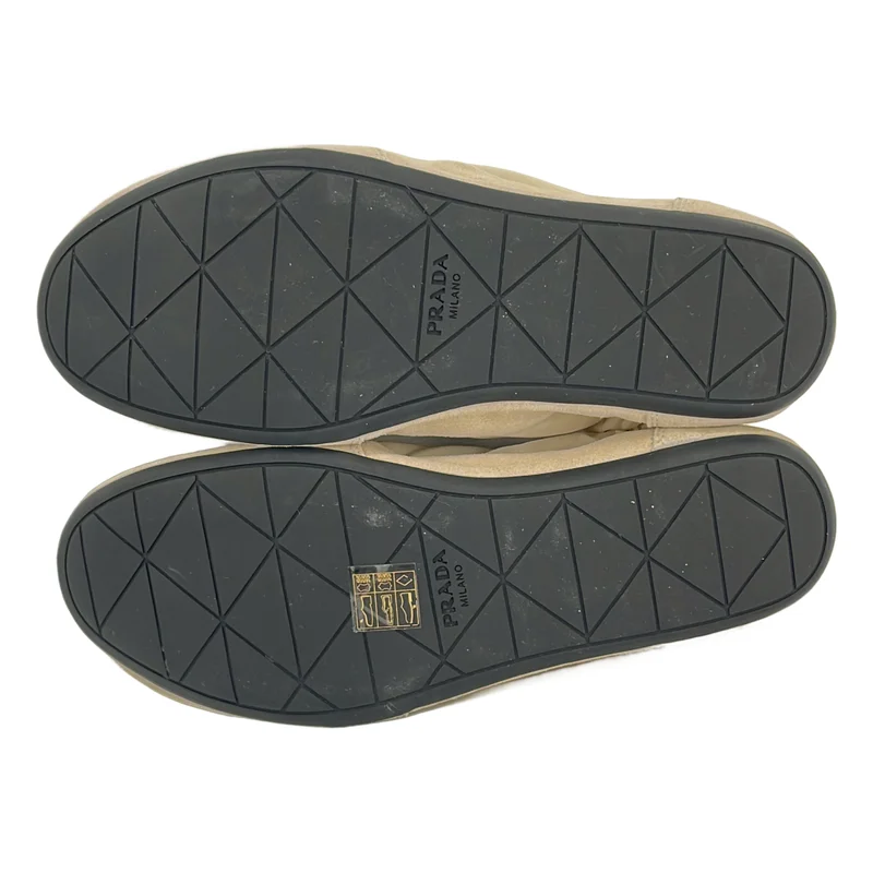 PRADA / プラダ | コラプス Re-Nylon xスエード スニーカー 1E959N | 371/2 | レディース