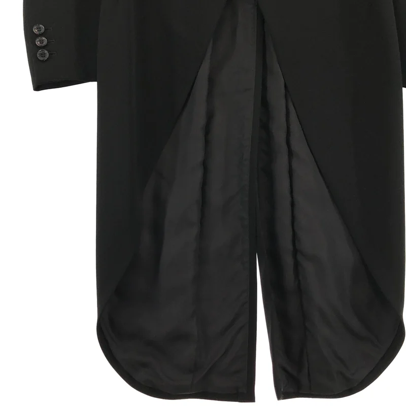 COMME des GARCONS / コムデギャルソン | 2019AW | 変形 シングルブレスト ロングジャケット / 総裏地 | XS | レディース