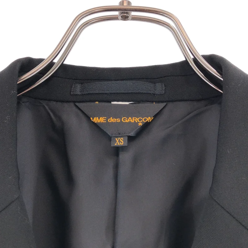 COMME des GARCONS / コムデギャルソン | 2019AW | 変形 シングルブレスト ロングジャケット / 総裏地 | XS | レディース