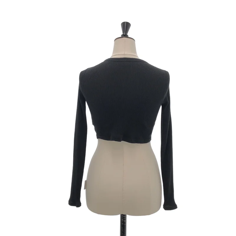ALEXANDER WANG / アレキサンダーワン | body wear リブ カットソー | XS | レディース