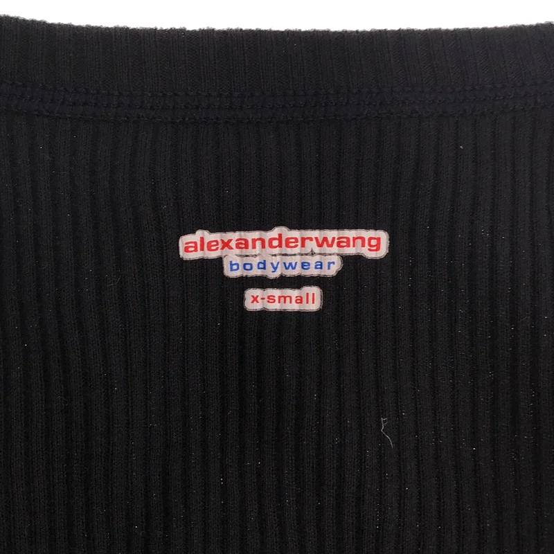 ALEXANDER WANG / アレキサンダーワン | body wear リブ カットソー | XS | レディース