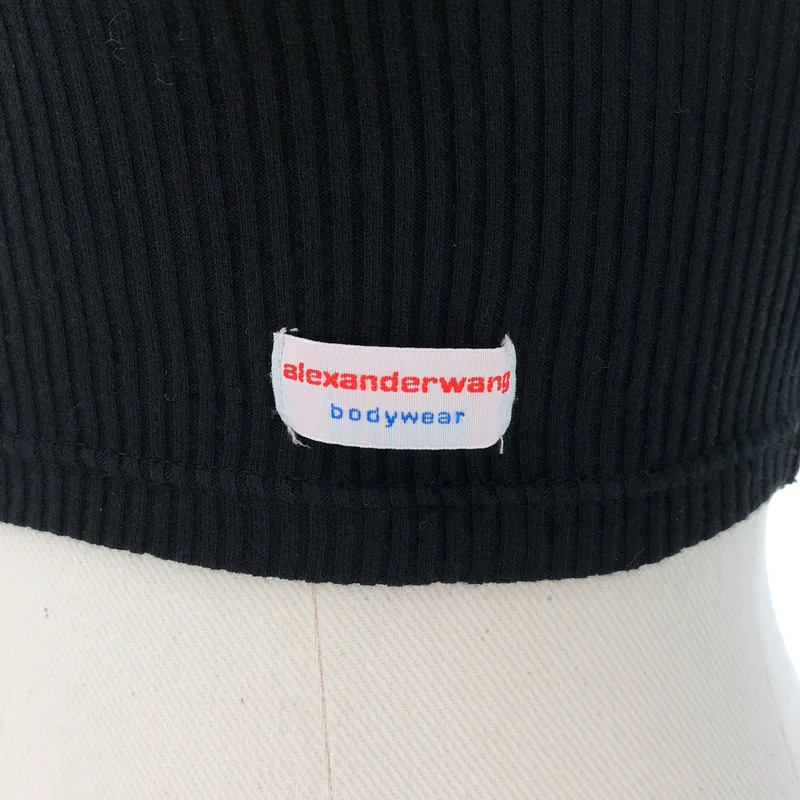 ALEXANDER WANG / アレキサンダーワン | body wear リブ カットソー | XS | レディース
