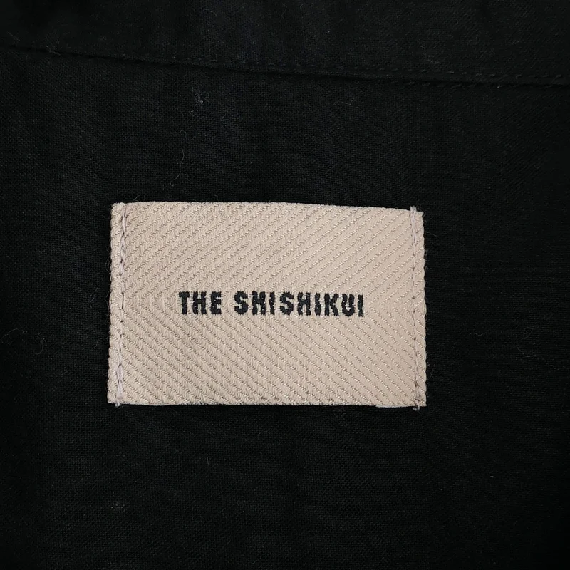 THE SHISHIKUI / シシクイ | コットン オープンカラー 半袖シャツ | F | レディース