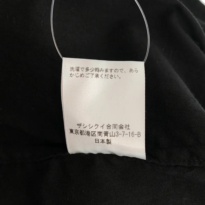 THE SHISHIKUI / シシクイ | コットン オープンカラー 半袖シャツ | F | レディース