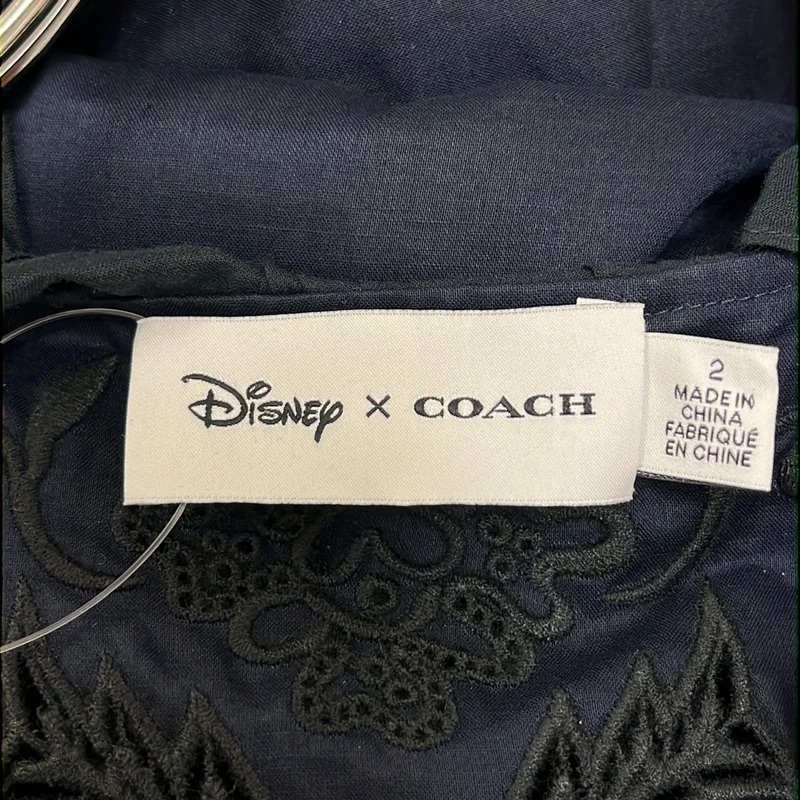 COACH / コーチ | × Disney フリル スキッパーワンピース | 2 | レディース