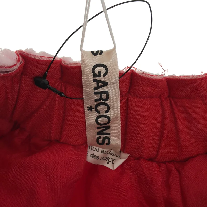 COMME des GARCONS / コムデギャルソン | 2026SS | サテン メッシュ レイヤードスカート | S | レディース