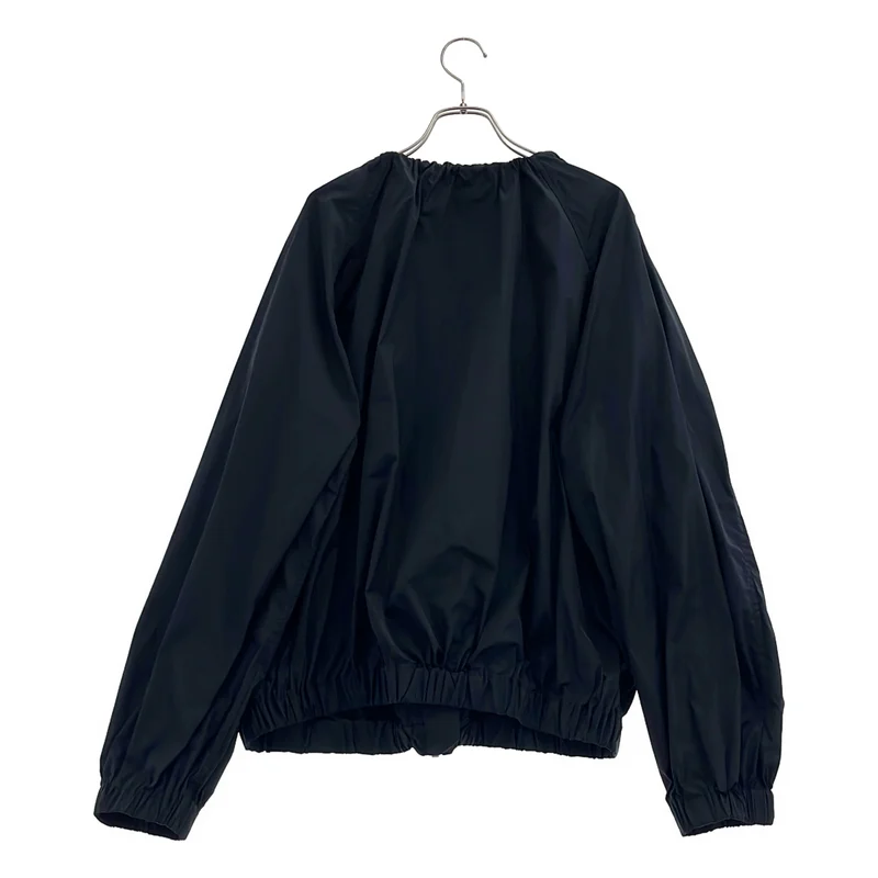 DRIES VAN NOTEN / ドリスヴァンノッテン | 2019SS | ギャザー ノーカラー ジップジャケット | S | レディース