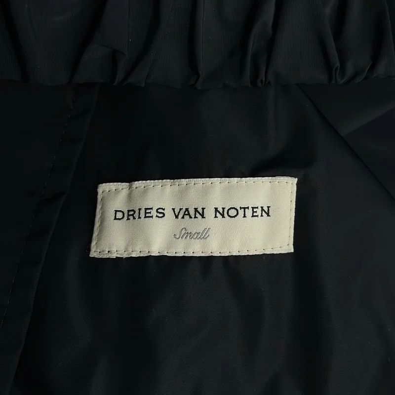 DRIES VAN NOTEN / ドリスヴァンノッテン | 2019SS | ギャザー ノーカラー ジップジャケット | S | レディース