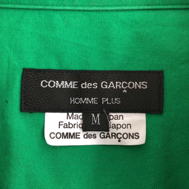 COMME des GARCONS HOMME PLUS / コムデギャルソンオムプリュス | 2024SS | コットン 変形 アシンメトリーシャツ | M | メンズ