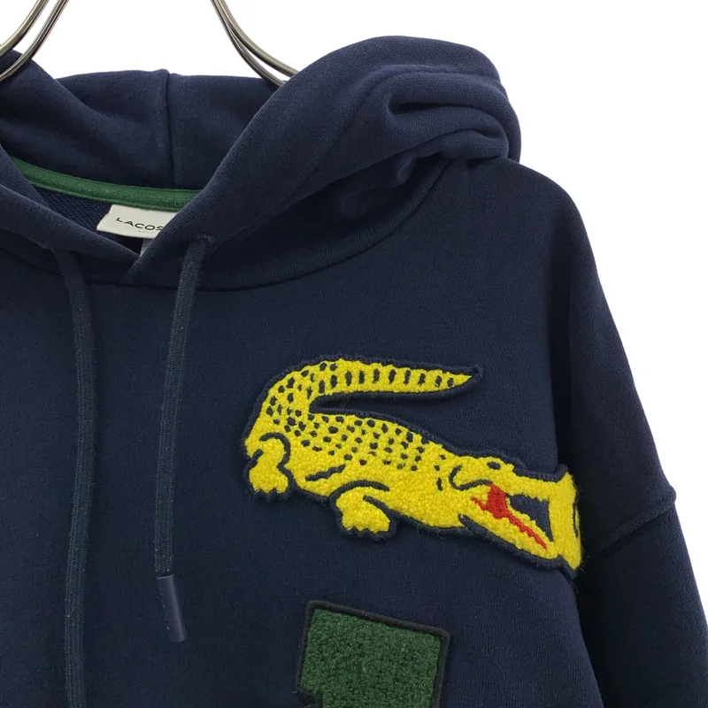 LACOSTE / ラコステ | ヘリテージワッペンスウェットフーディー | L | メンズ