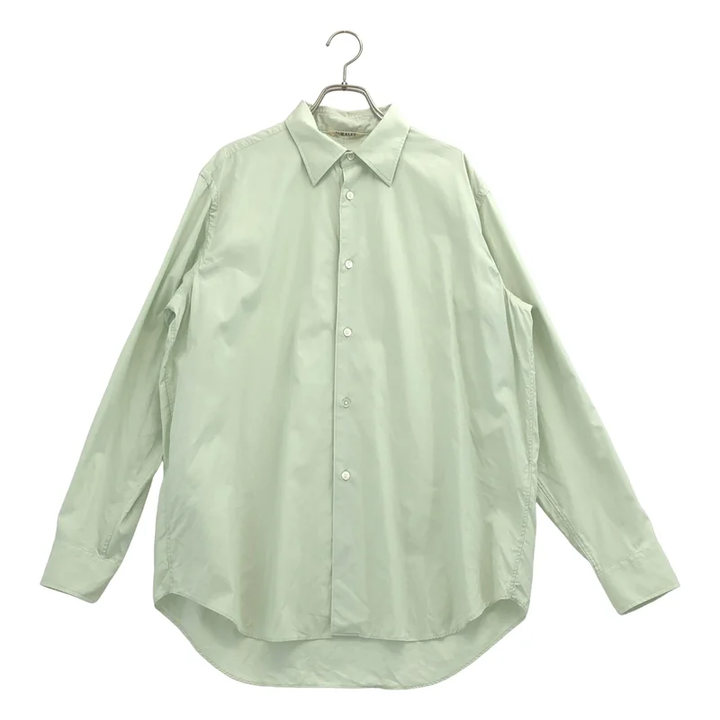 AURALEE / オーラリー | WASHED FINX TWILL SHIRT / フィンクス ツイル シャツ | 3 | メンズ