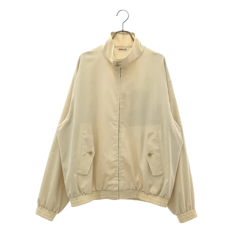 AURALEE / オーラリー | 2025SS | SUPER FINE TROPICAL WOOL ZIP BLOUSON / スーパーファイン トロピカルウール ジップアップブルゾン | 1 | メンズ
