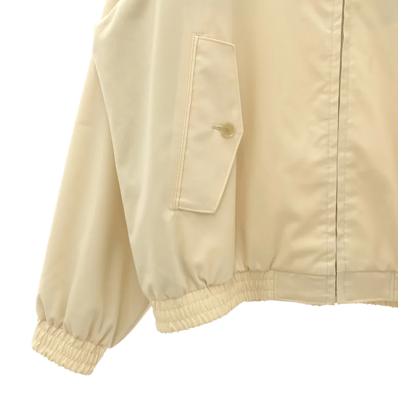 AURALEE / オーラリー | 2025SS | SUPER FINE TROPICAL WOOL ZIP BLOUSON / スーパーファイン トロピカルウール ジップアップブルゾン | 1 | メンズ
