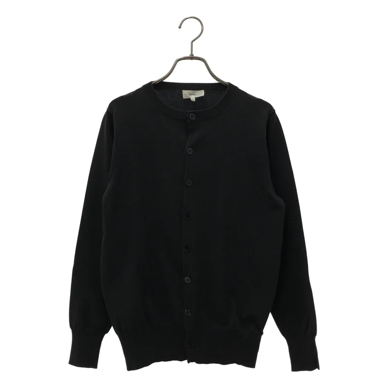 HYKE / ハイク | シルクコットン クルーネック ニットカーディガン 151-11031 | 1 | レディース