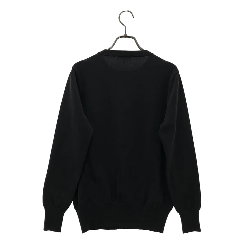 HYKE / ハイク | シルクコットン クルーネック ニットカーディガン 151-11031 | 1 | レディース