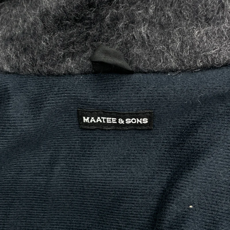 MAATEE&SONS / マーティー&サンズ | WOOL PILE JIP JK / ウール ジップ ジャケット | 2 | メンズ
