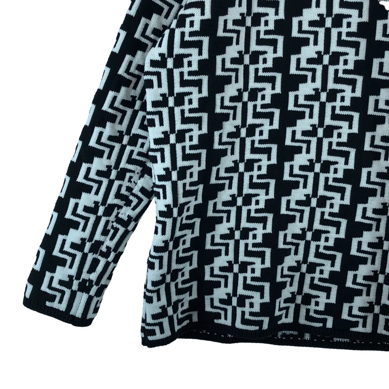 COMME des GARCONS HOMME PLUS / コムデギャルソンオムプリュス | 2021AW | ジオメトリック オーバーサイズ ニット | L | メンズ