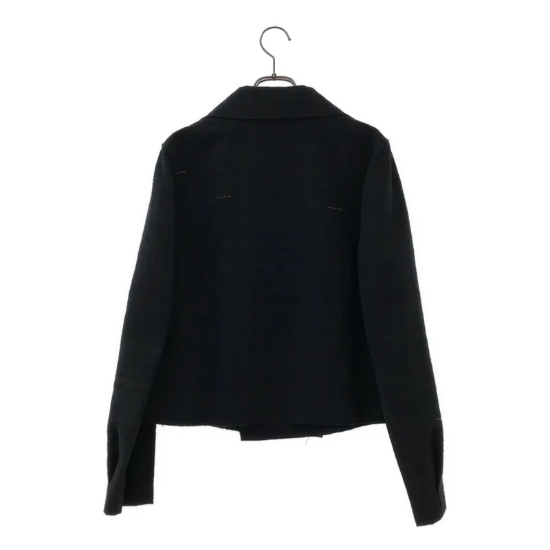 HaaT ISSEY MIYAKE / ハートイッセイミヤケ | 2008AW | シルク フロントライン ダブルブレストジャケット | 3 | レディース