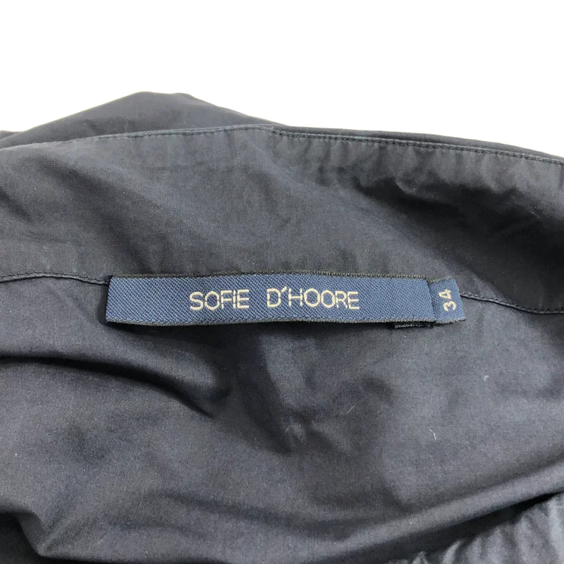 SOFIE D'HOORE / ソフィードール | オーバーシルエット ドローストリング ワンピース | 34 | レディース
