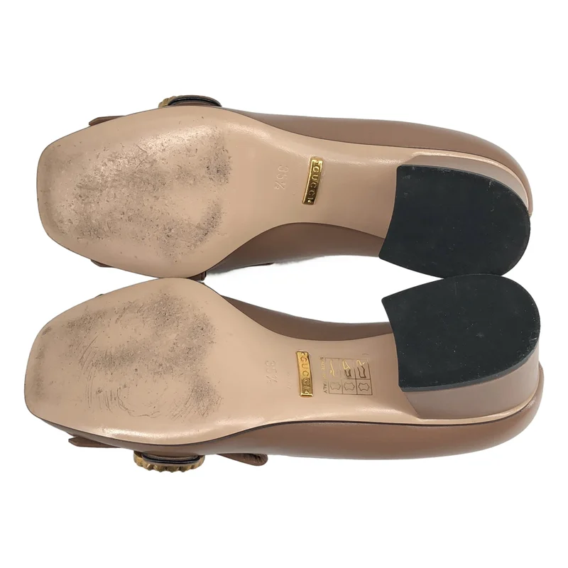 GUCCI / グッチ | GGマーモント パール ヒールパンプス | 35 1/2 | レディース