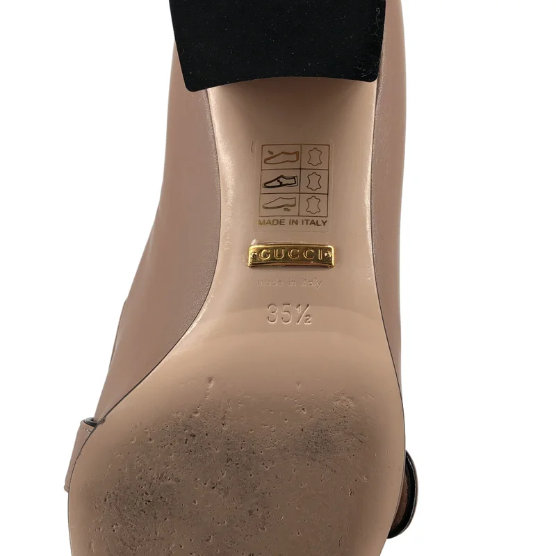GUCCI / グッチ | GGマーモント パール ヒールパンプス | 35 1/2 | レディース