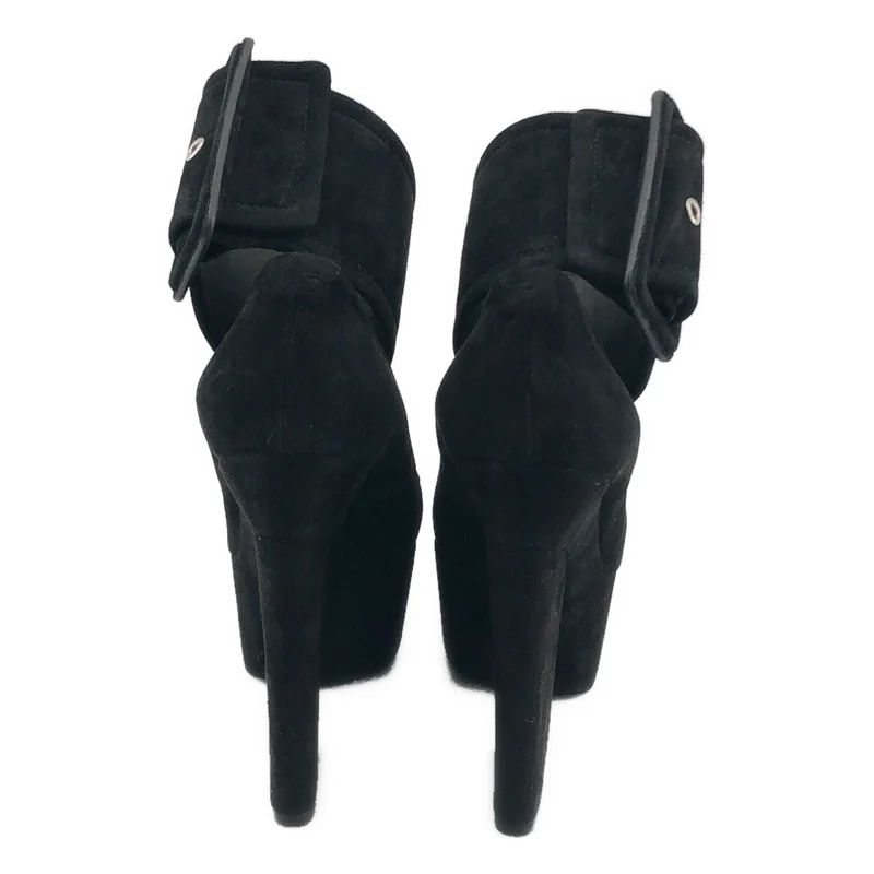 CELINE / セリーヌ | by Phoebe Philo フィービー /  バックル チャンキーヒール パンプス | 36.5 | レディース