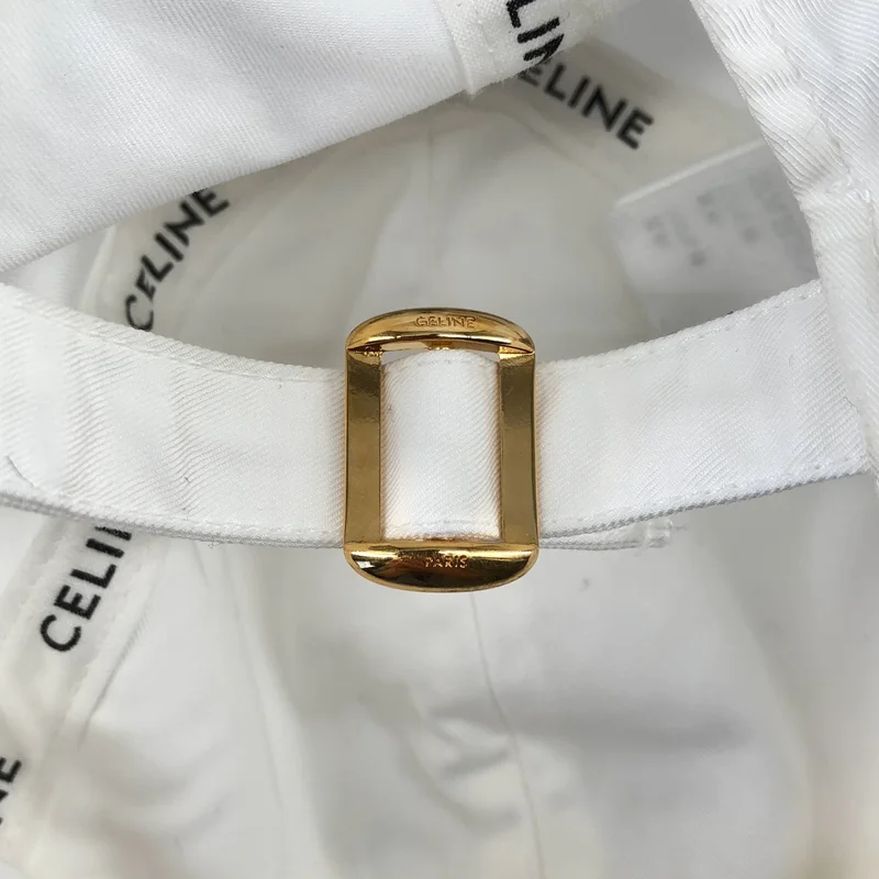CELINE / セリーヌ | TRIOMPHE トリオンフ ベースボールキャップ / 帽子 | L | その他