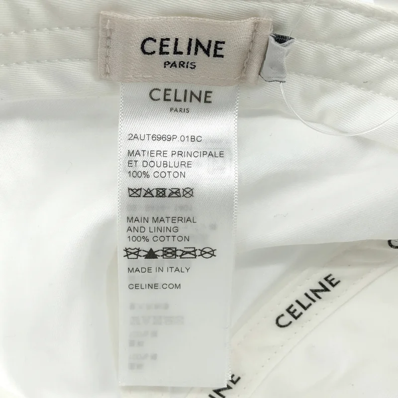 CELINE / セリーヌ | TRIOMPHE トリオンフ ベースボールキャップ / 帽子 | L | その他