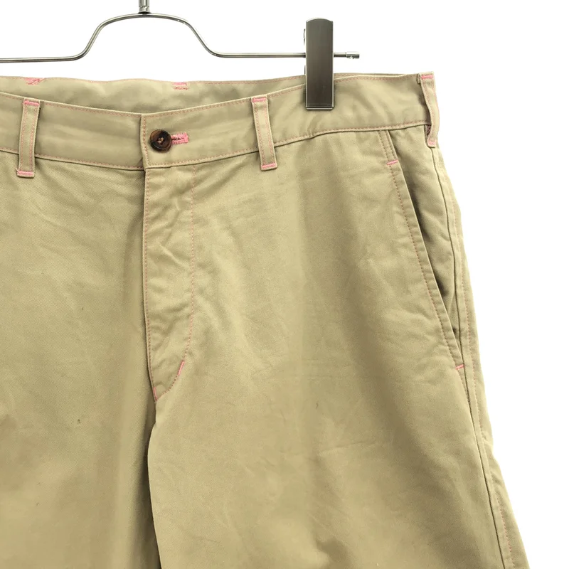 COMME des GARCONS HOMME / コムデギャルソンオム | 2008AW | 製品染め ステッチ チノパンツ | S | メンズ